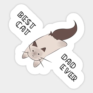 Best Father ever, fathers day gift Sticker